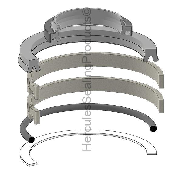 Toyota -After Market Parts Hydraulic Cylinder Repair Kit- 22 X 40 mmLIFT TRUCK KITS 04456-20010-71 - main